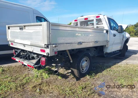 2021 Ford F-250 Xl из США, поврежденный, VIN 1FDBF2A68MED31600